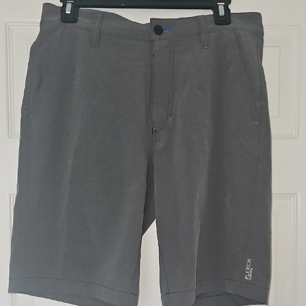 Flexi Men's Gray Athletic Shorts